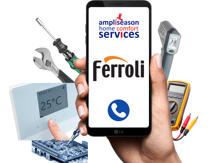 ferroli assistência técnica reparação e manutenção de caldeiras e aquecimento central