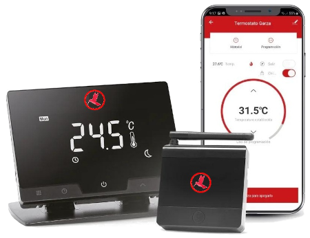 saunier duval termostato ambiente wifi sem fios instaladores